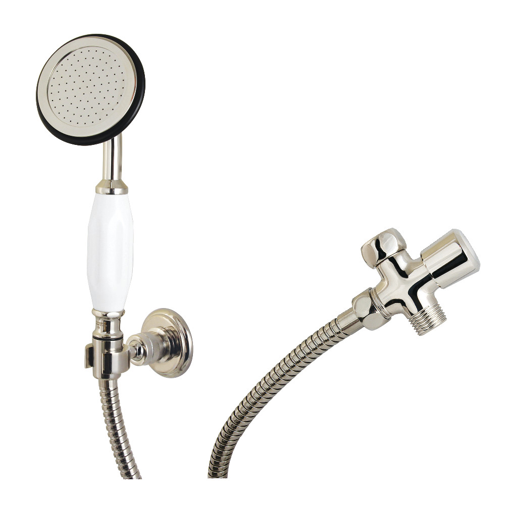 KX10206SD 8.43 x 3.06 x 3 in. Vintage Hand Shower Kit - Polished Nickel