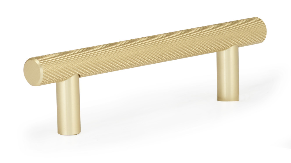 RBP30609BB Confluence Cabinet Knurled Pull for Bathroom, 96 mm - Brushed Brass