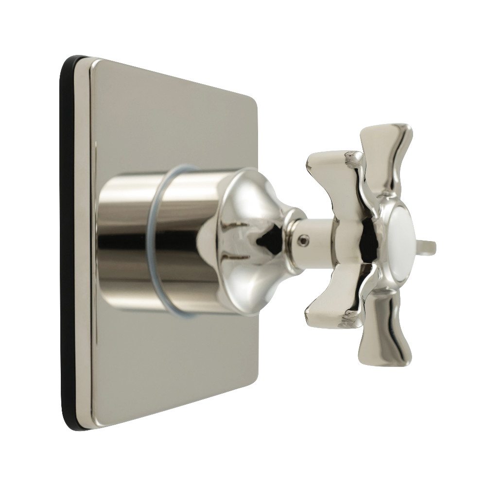KS3046NX Hamilton Single-Handle Three-Way Diverter Valve with Square Trim Kit - Polished Nickel
