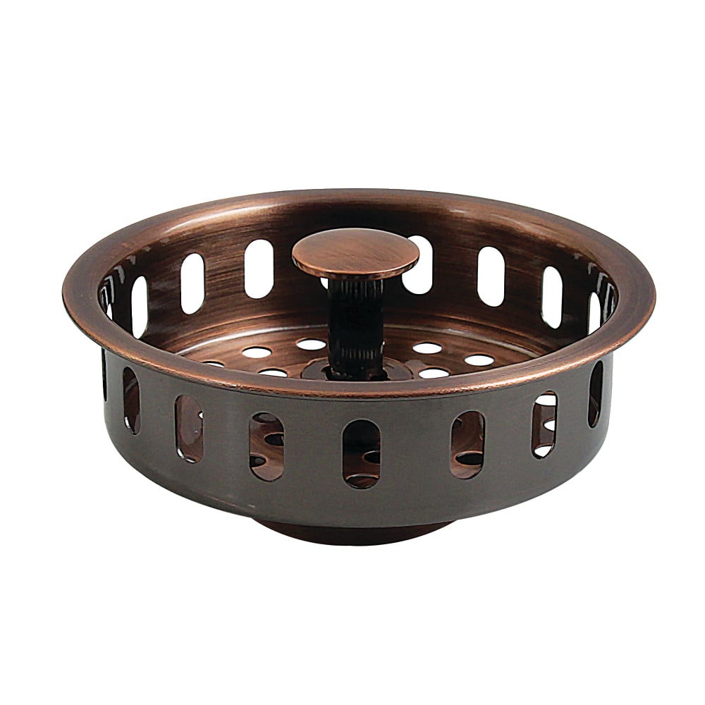 Picture of Kingston Brass KBP2006AC Made to Match Kitchen Sink Basket Strainer - Antique Copper