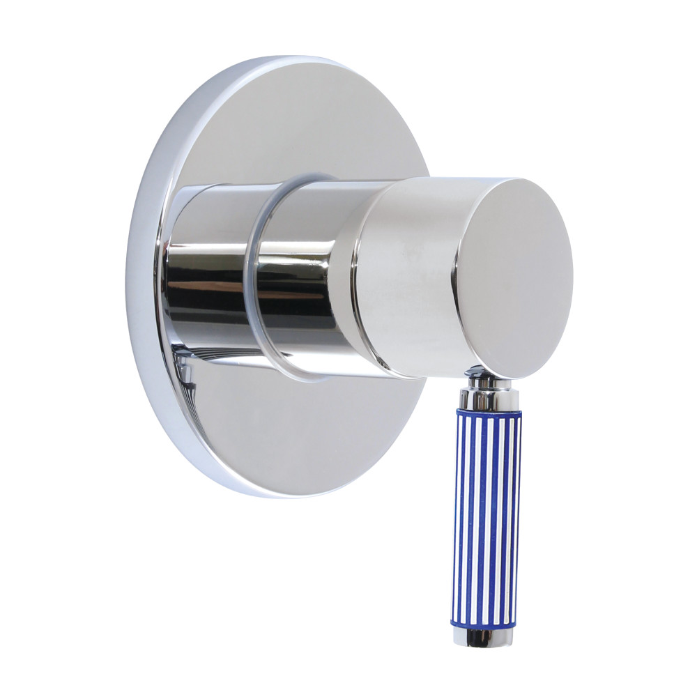 Verona Diverter Valve with Round Trim Kit - Polished Chrome - Durable Brass Construction