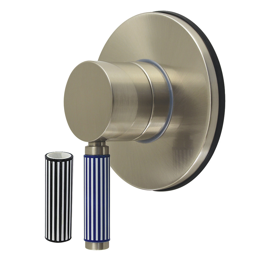 KS3038KPS Verona Single-Handle Three-Way Diverter Valve with Round Trim Kit - Brushed Nickel