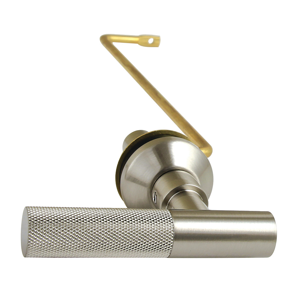 KTKNLS8 Convergent Side Mount Toilet Tank Lever with Knurled Handle - Brushed Nickel