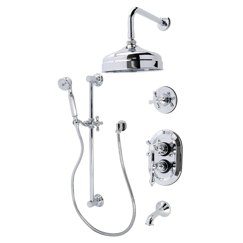 KSK36310AX Restoration Thermostatic Tub & Shower System - Polished Chrome