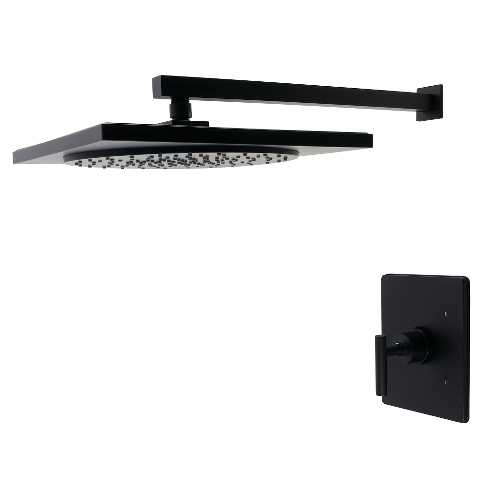 KB8340CMLSO Manhattan Single-Handle Pressure Balanced Shower Faucet - Matte Black