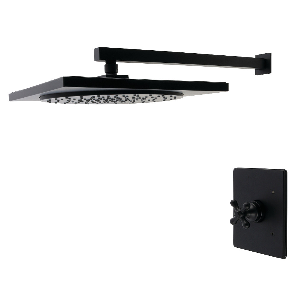 KB8340AXSO Restoration Single-Handle Pressure Balanced Shower Faucet - Matte Black