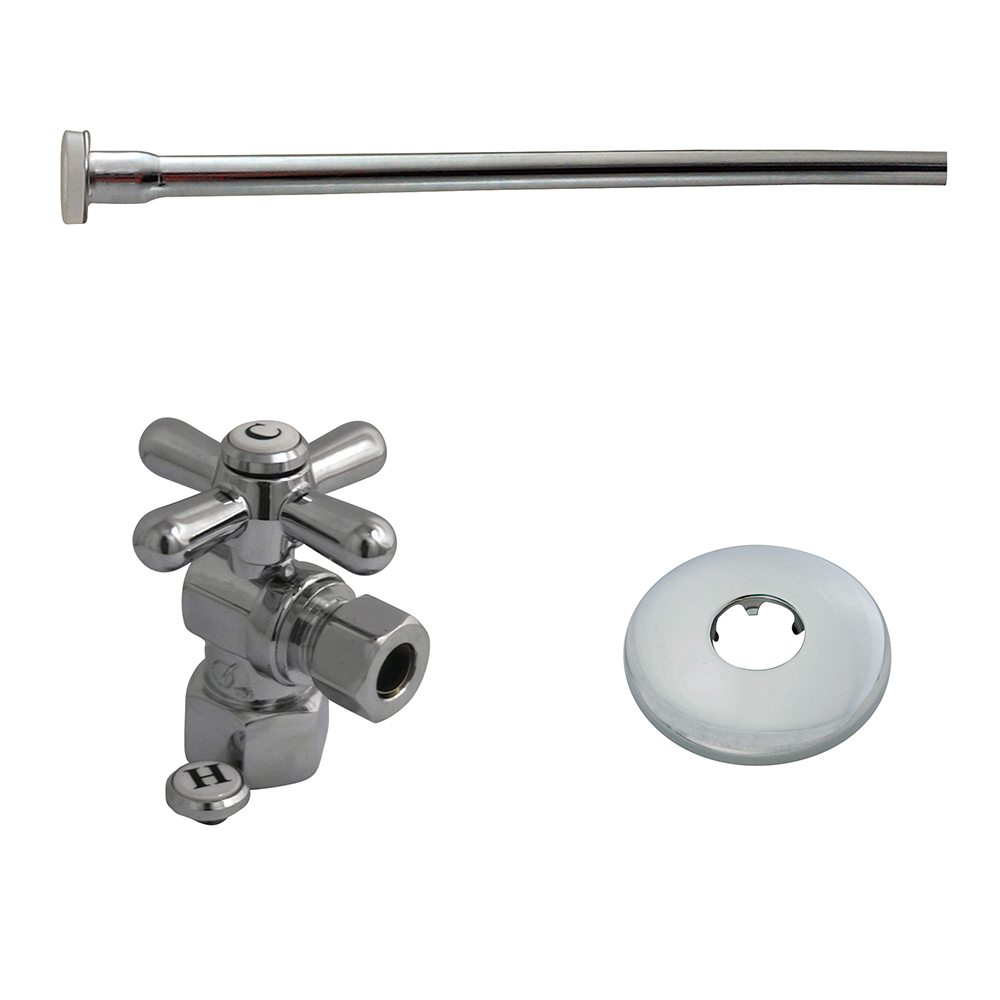 Toilet Supply Kits Combo- Chrome