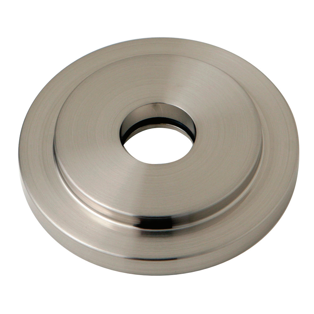 FLEURO8  FLEURO8 Heavy Duty Round Solid Cast Brass Shower Flange- Satin Nickel