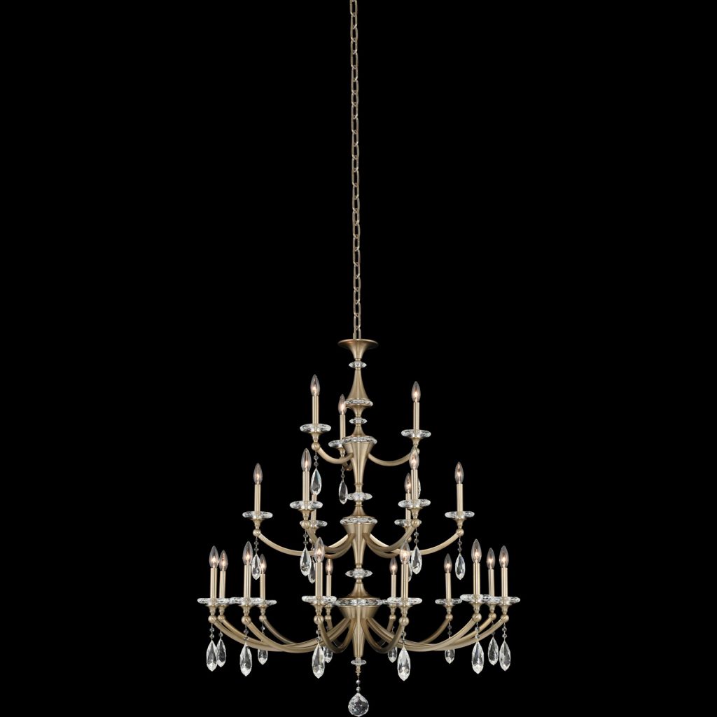 Picture of Allegri 012174 Floridia 21 Light 3 Tier Chandelier&#44; Chrome