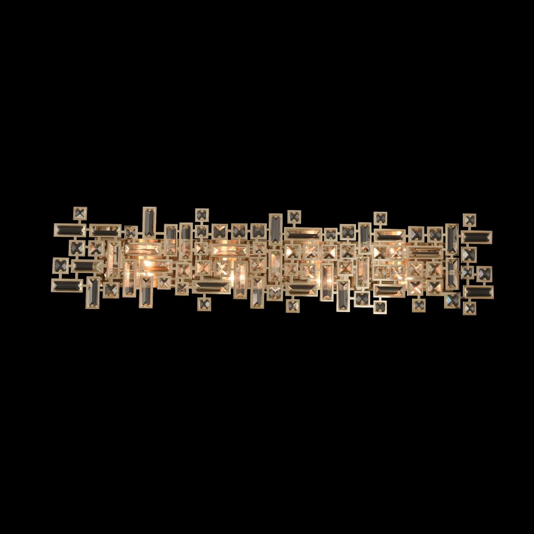 Picture of Allegri 027622 Vermeer 38 in. Bathroom Vanity Light&#44; Chrome