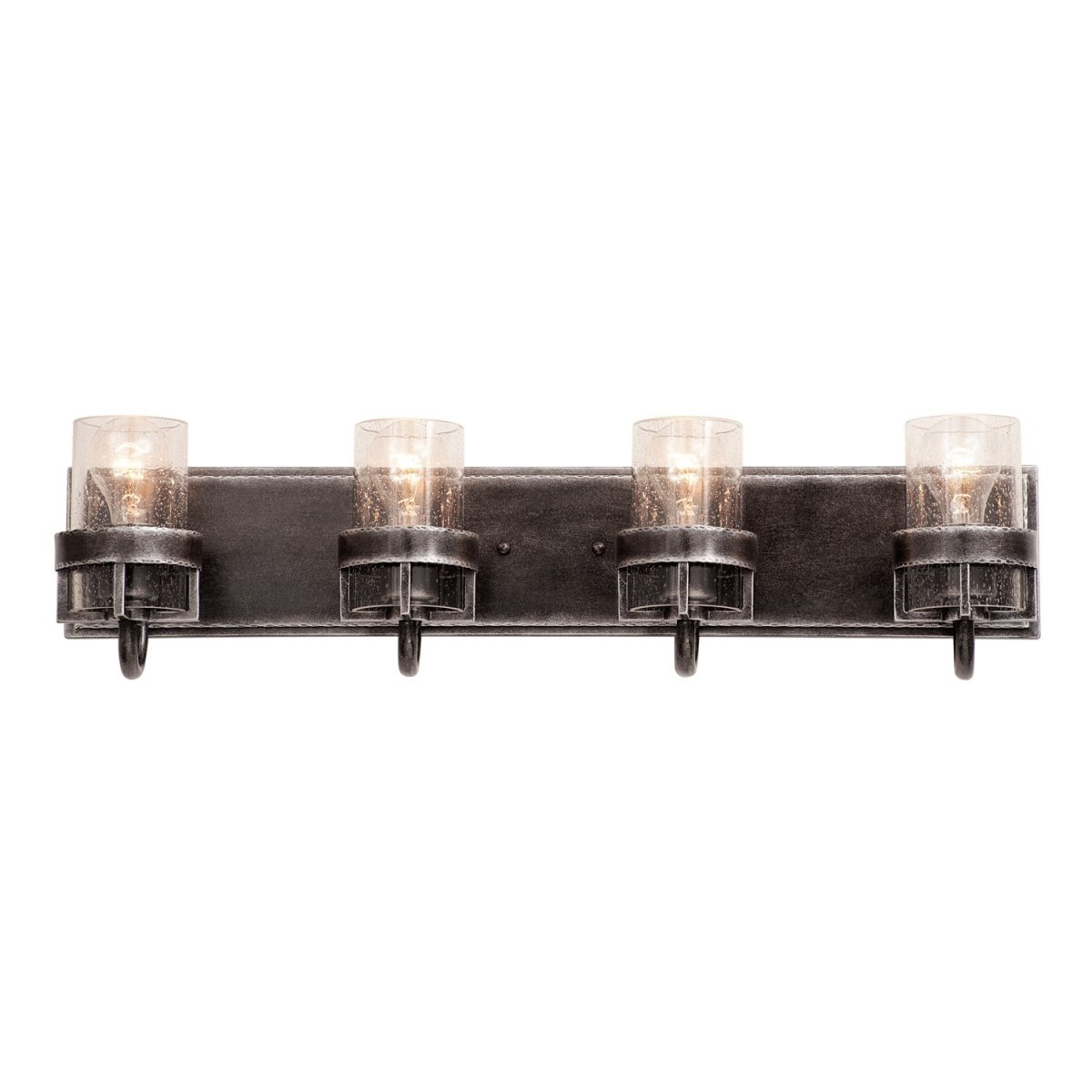 Picture of Kalco 507920BMG Corsa 2 Light Wall Sconce&#44; Matte Black w Gold