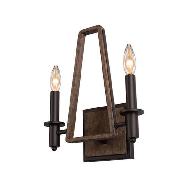 Picture of Kalco 508920SZ Duluth 2 Light ADA Wall Sconce&#44; Satin Bronze