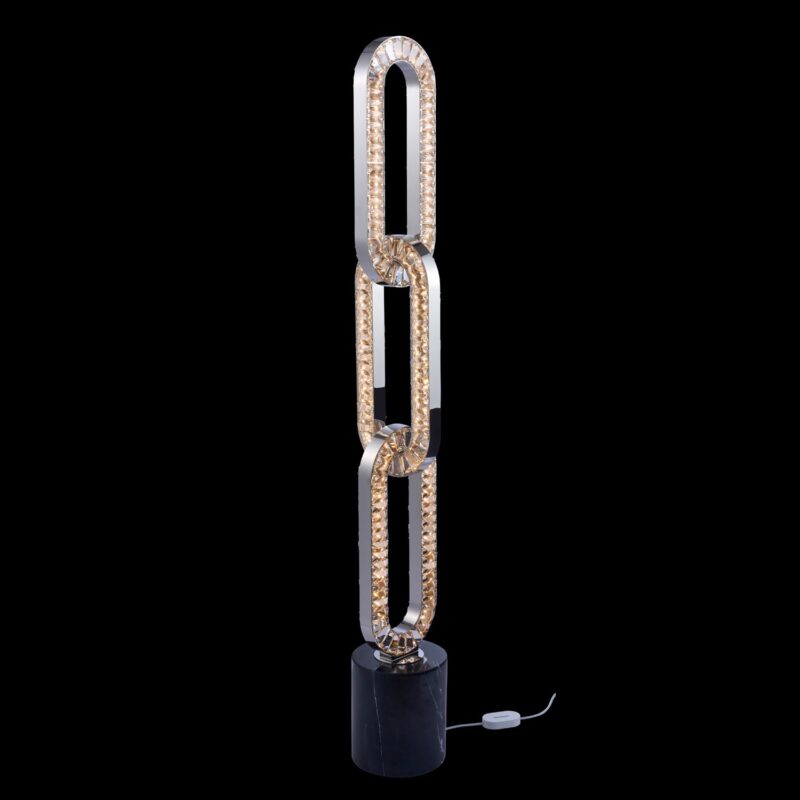 Picture of Allegri 028195-010-FR001 Catena Floor Lamp&#44; Polished Chrome