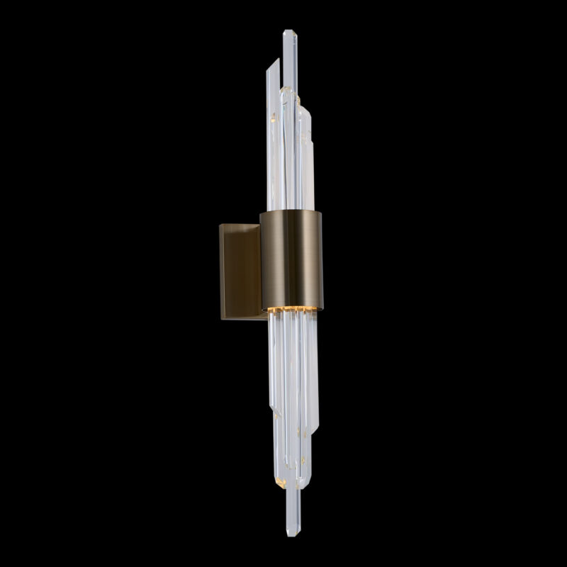 Picture of Allegri 037922-038-FR001 Lucca LED Wall Sconce&#44; Brushed Champagne Gold