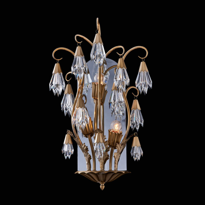 Picture of Allegri 040323-044-FR001 Tulipani Wall Sconce&#44; Winter Brass