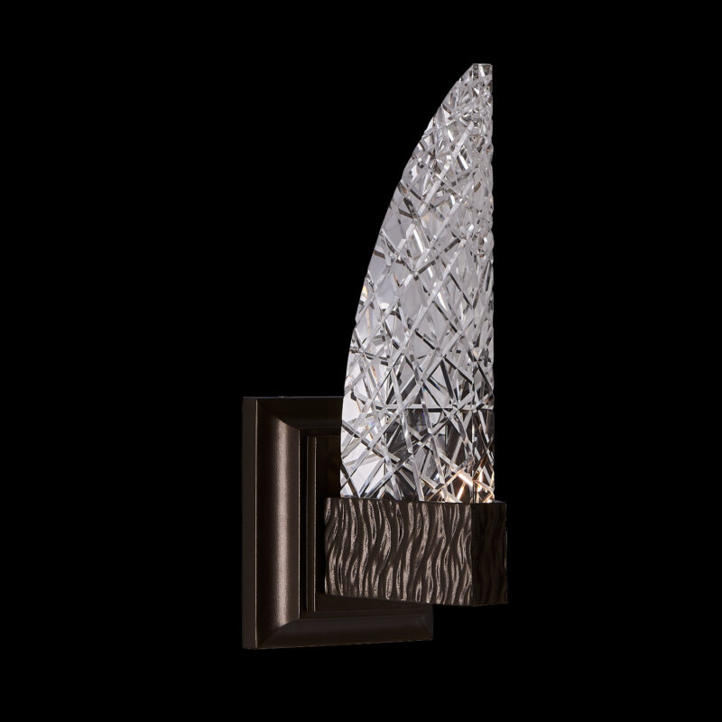 Picture of Allegri 091521-063-FR001 Mezza Esterno Short OD Wall Sconce&#44; Outdoor Bronze Fluorocarbon