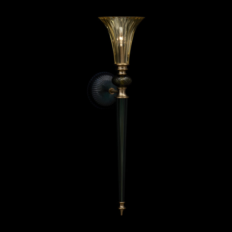 Picture of Allegri 043621-044-GLMULTI Tinta Wall Sconce&#44; Winter Brass