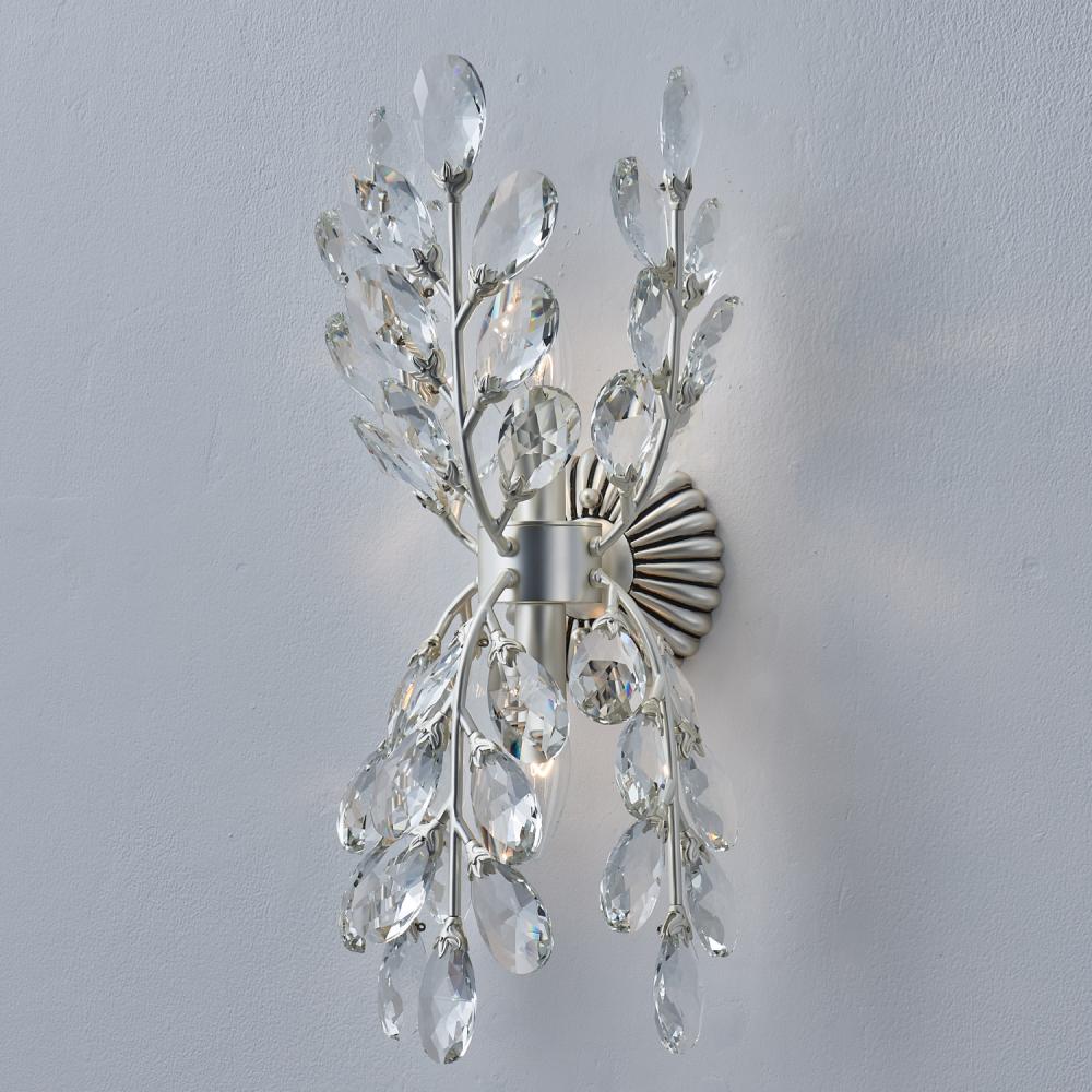 Picture of Allegri 042921-061-FR001 Alloro Clear Wall Sconce&#44; Pewter