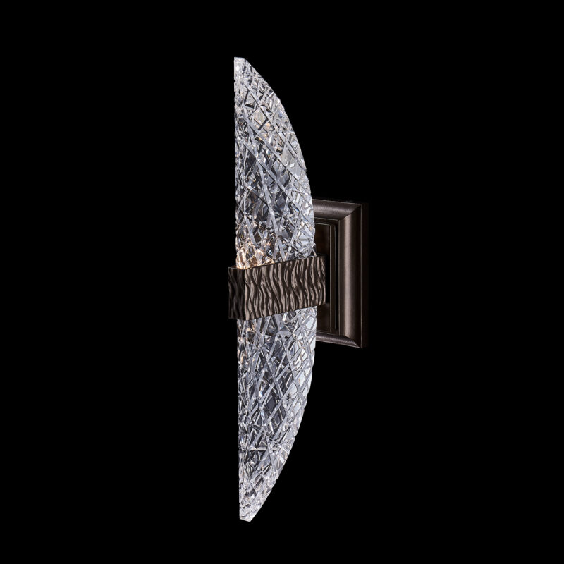Picture of Allegri 091522-063-FR001 Mezza Esterno Tall OD Wall Sconce&#44; Outdoor Bronze Fluorocarbon
