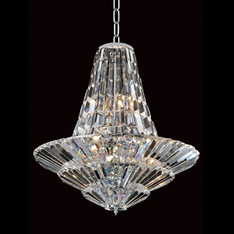 Picture of Allegri 11425-010-FR001 Auletta 12 Light Chandelier&#44; Chrome