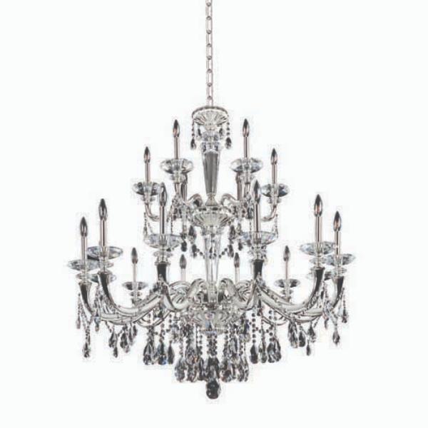 Picture of Allegri 021773-017-FR001 Jolivet 18 Light Chandelier&#44; Two Tone Silver