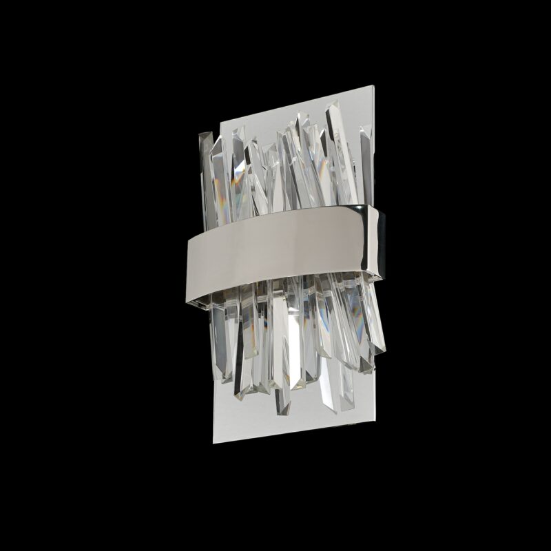 Picture of Allegri 030220-010 Glacier LED ADA Wall Sconce&#44; Chrome