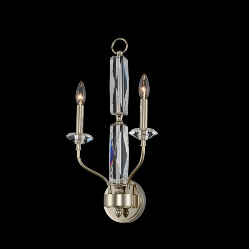 Picture of Allegri 035620-041-FR001 Savia 2 Light Wall Sconce&#44; Champagne Gold