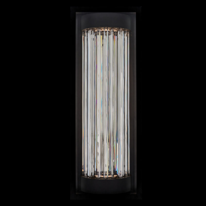 Picture of Allegri 090121-052-FR001 28 in. Cilindro Esterno Black Fluorocarbon Outdoor Wall Sconce&#44; Matte Black