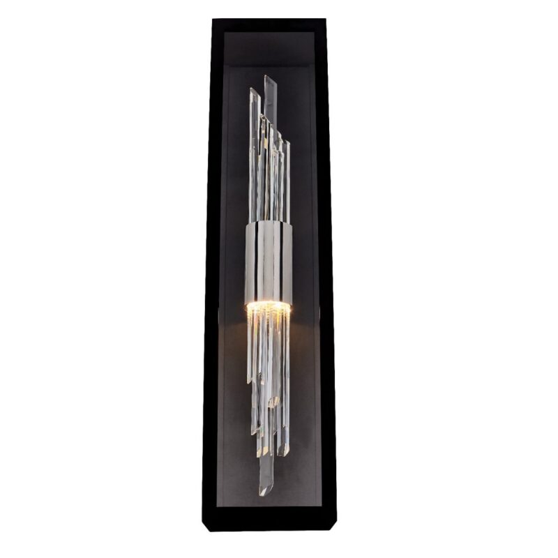 Picture of Allegri 090421-052-FR001 30 in. Lucca Esterno Outdoor Wall Sconce&#44; Matte Black