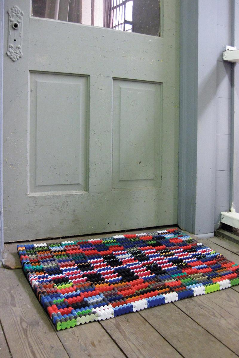 30 x 20 in. Recycled Flipflop Doormat