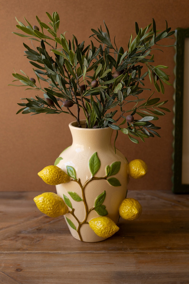 CST1012K Ceramic Lemon Vase