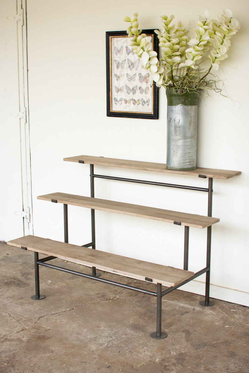 CQ6884 47 x 29 x 32 in. Three Tier Display Unit