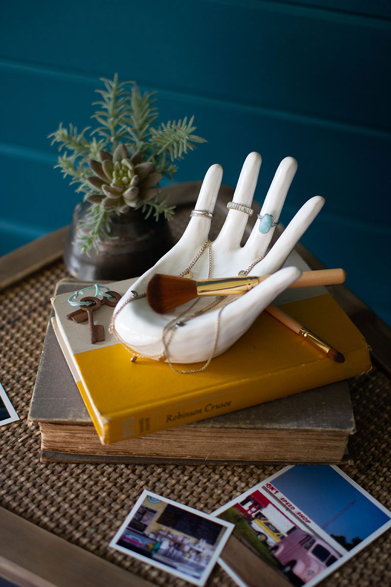 Picture of Kalalou CDV2060 Ceramic Hand Ring Holder