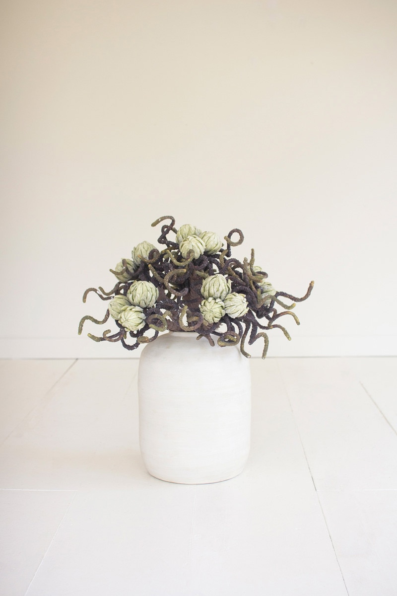 Picture of Kalalou CSL2841 21 in. No. 2841 Botanical Flower Arrangements&#44; Green & Brown