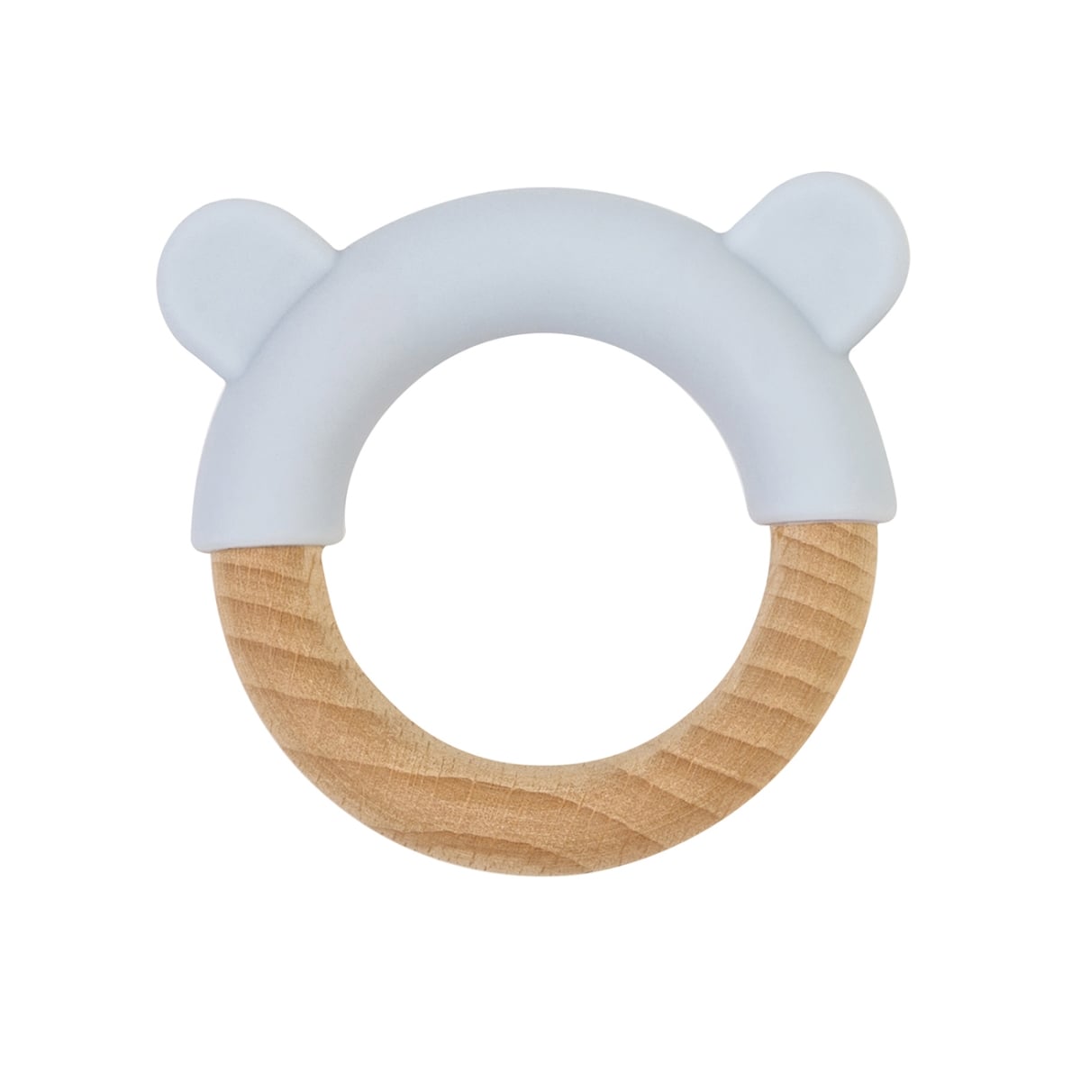SA1700BL 4 x 0.75 x 5 in. Ring Baby Teether, Blue -  SARO