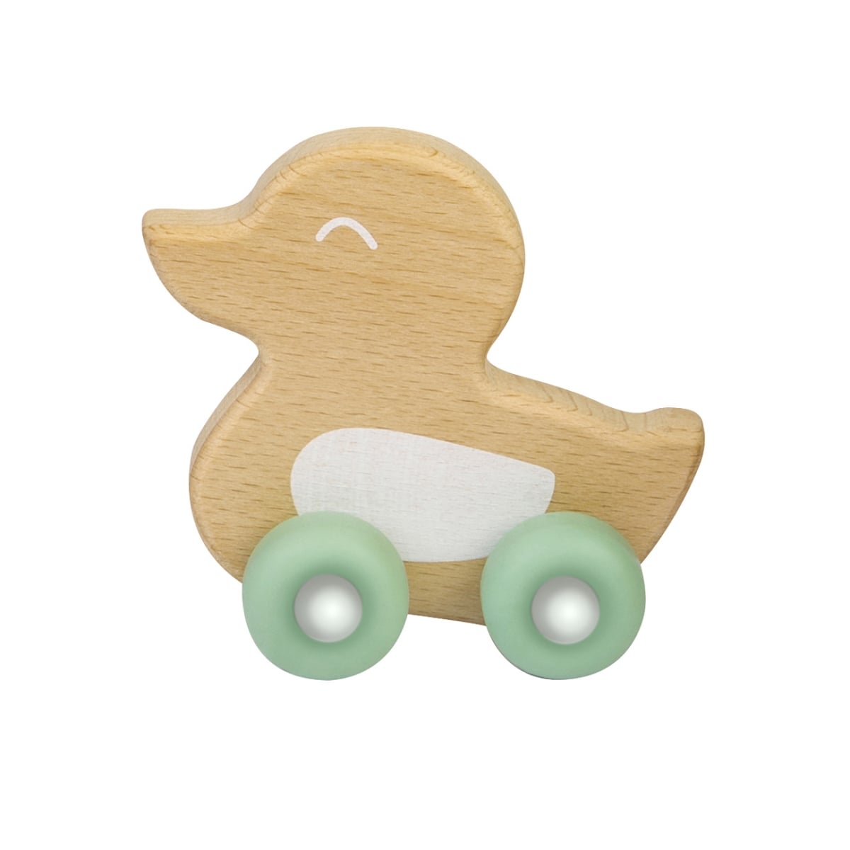 SA1710MT 3.75 x 1.875 x 5.25 in. Duck Baby Teether, Mint -  SARO