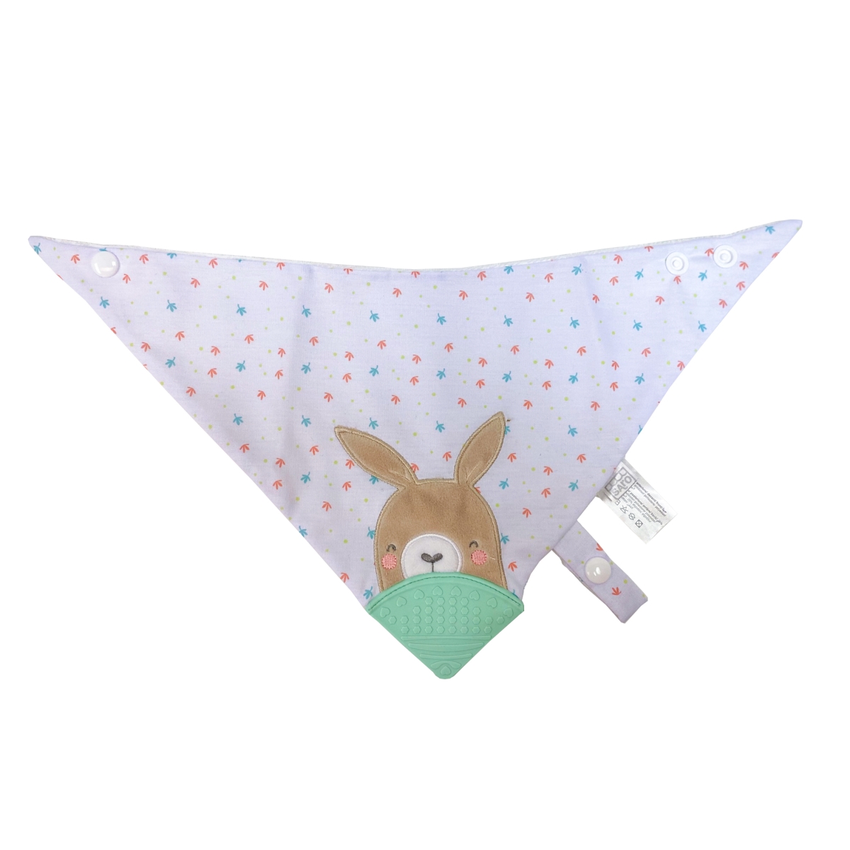 SA1801LLAMA 17 x 0.25 x 8.50 in. Absorbent Teething Bib, Llama