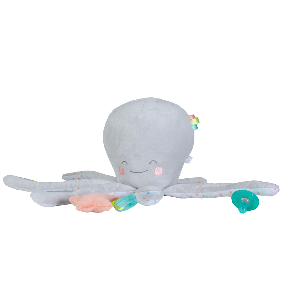 SA1806OCT 8 x 5.50 x 17 in. Xl Multi-Activity Plush Toy, Octopus