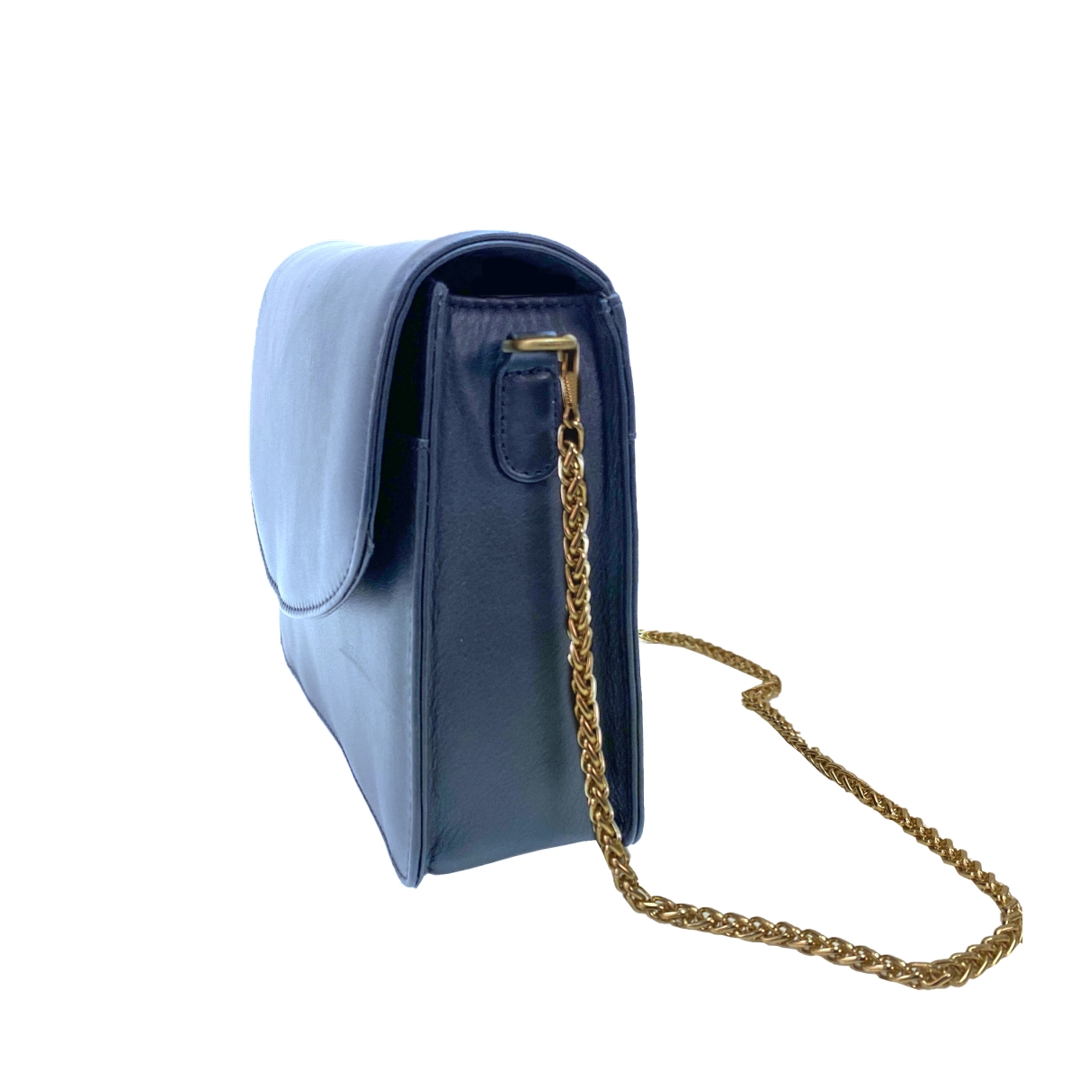 HDK763-PBL Coya Flap Chain Bag, Placid Blue