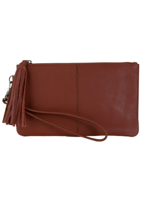 HDK760-CG Essential Wristlet, Cognac
