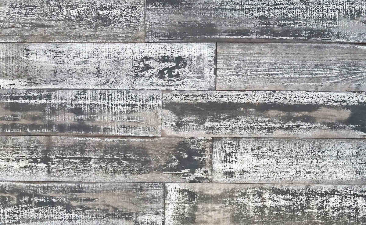 Picture of Smart Paneling 11338 0.25 x 5 x 24 in. 3D Country Wood White Wash Reclaimed Diy Installation Wall Planks&#44; Case of 12