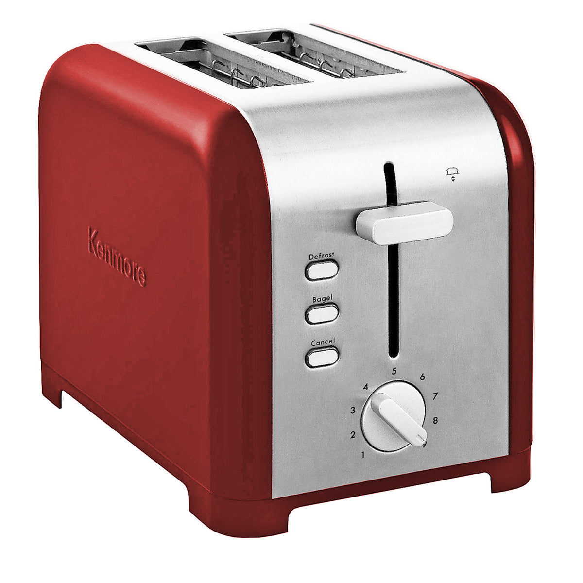 Picture of Kenmore KKTS2SRed 120V 850W 2-Slice Toaster with Extra Wide Slot, Red