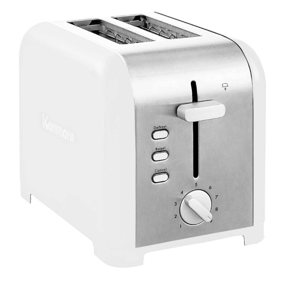 Picture of Kenmore KKTS2SWhite 120V 850W 2-Slice Toaster Extra Wide Slot, White