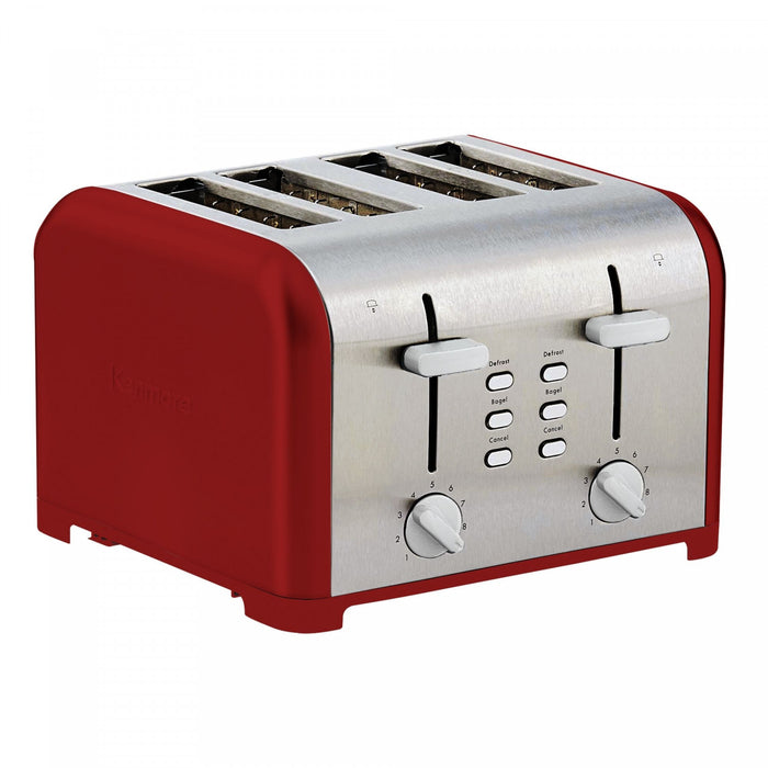 Picture of Kenmore KKTSDC4SRed 4-Slice Toaster with Dual Control, Red