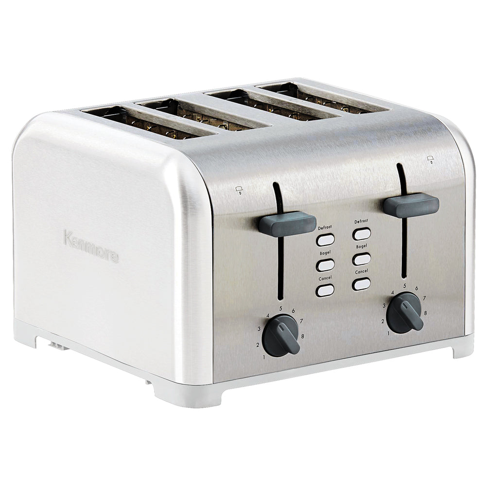 Picture of Kenmore KKTS4SWhite 1400W 4-Slice Toaster with Dual Control, White