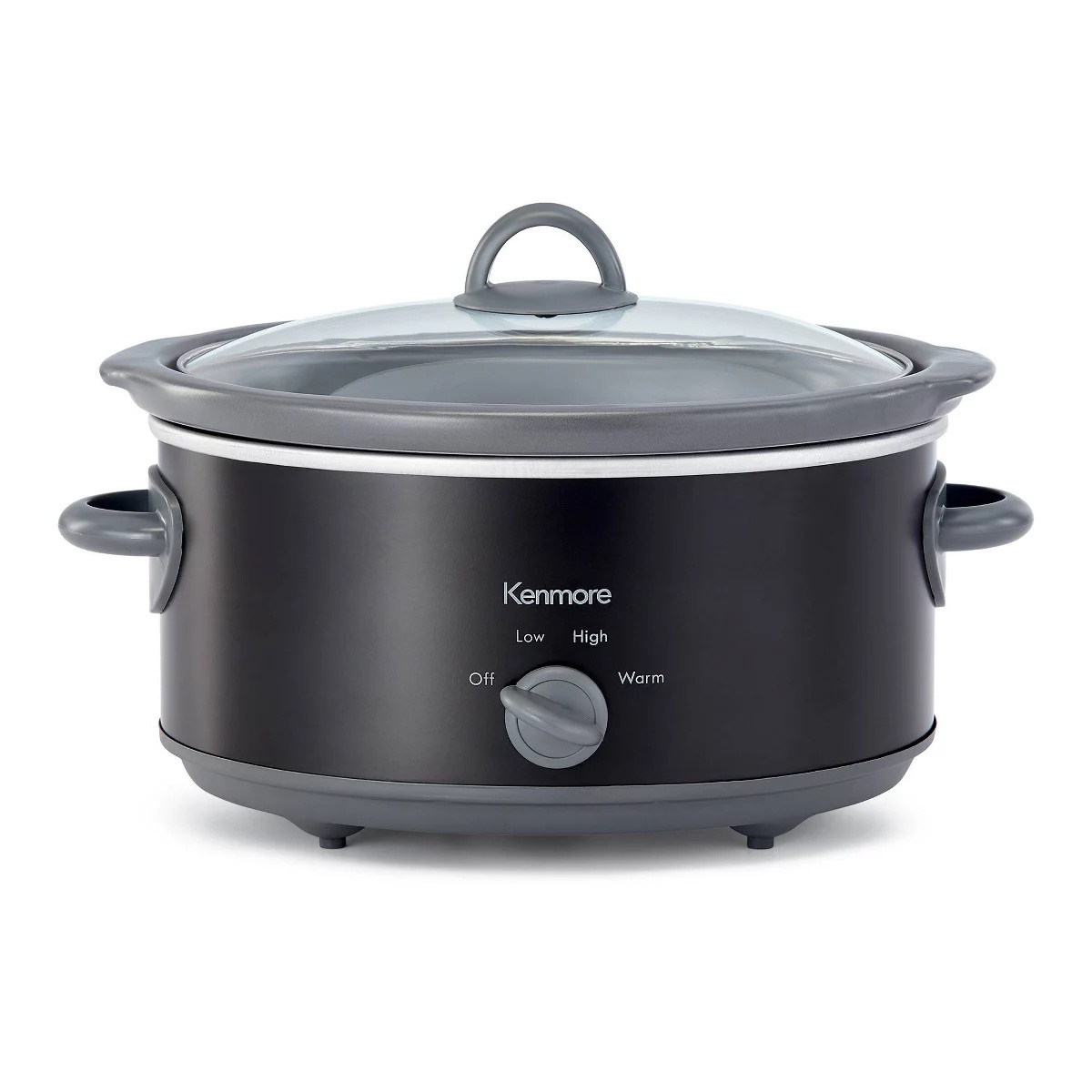 Picture of Kenmore KKSC5Q B 5 qt. 190W Easy to Use Dial Control OPP Slow Cooker, Black