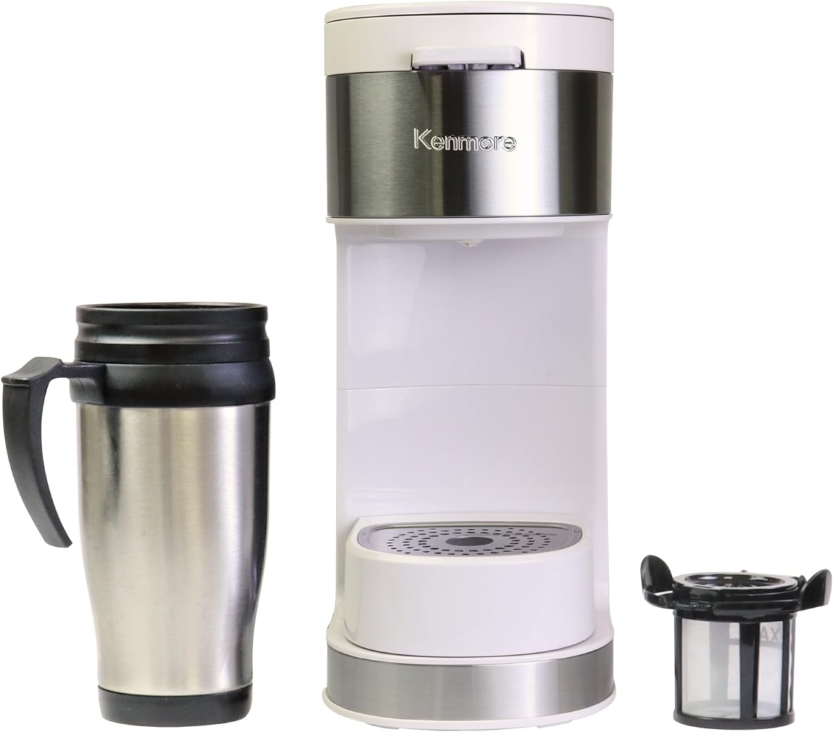 Picture of Kenmore KKCMKCM-W Single Serve Coffee Maker, White