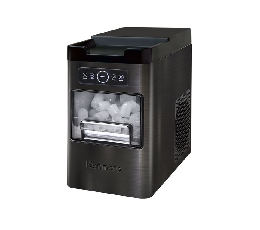 Picture of Kenmore KKIMBF-26SS Stainless Steel Bullet Front Opening Ice Maker - 26 lbs Day