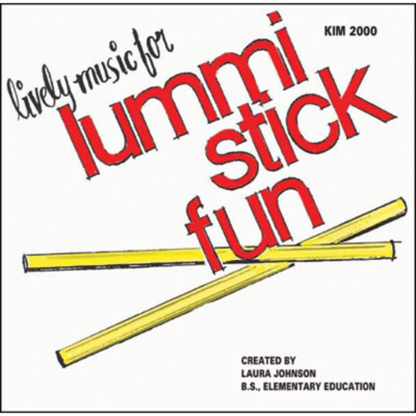 Picture of Kimbo Educational KIM2000CD Lively Music for Rhythm Stick Fun Song CD for 3rd to 6th Grade