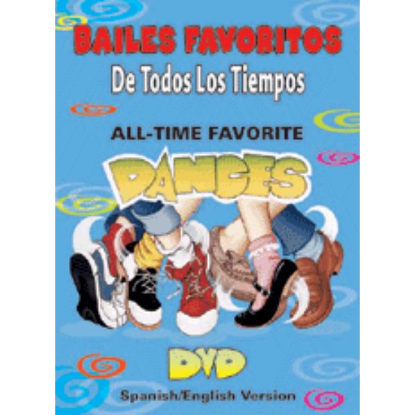 Picture of Kimbo Educational KVS200DVD All Time Favorite Dances Spanish Song DVD for All Grade
